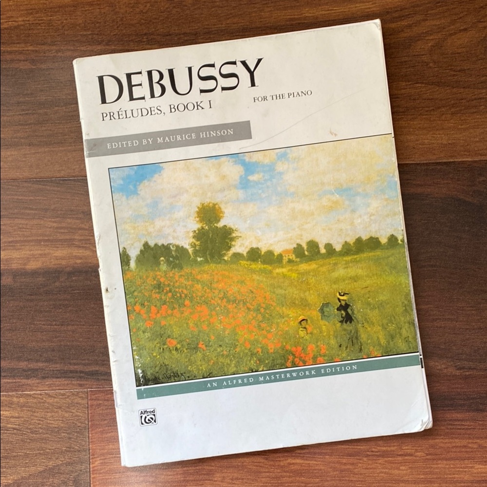 4/$20 Debussy Preludes, Book I For the Piano Sheet Music Well Loved